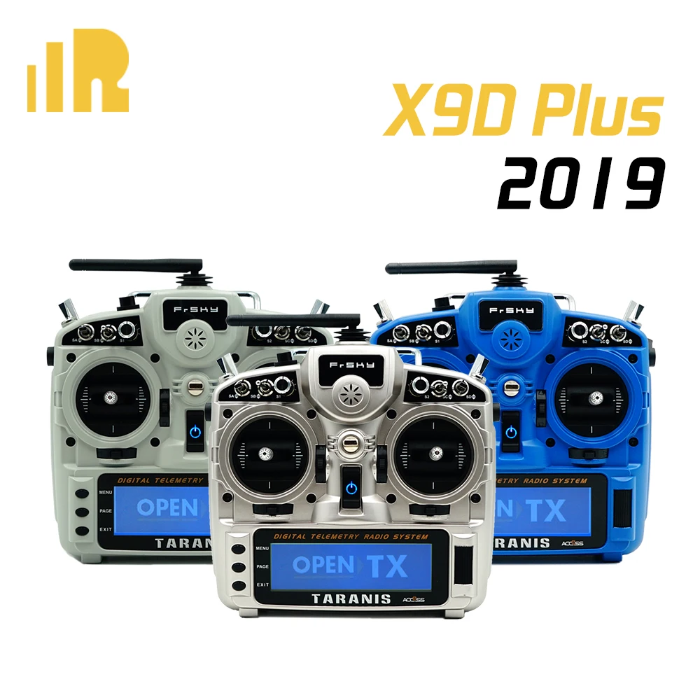 

Original Frsky Taranis X9D Plus 2019 Transmitter 2.4GHz Remote Controller for RC FPV Multirotor Racing Drone
