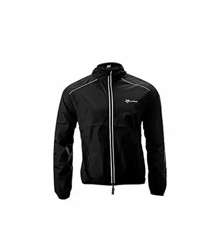 black style1 ROCKBROS велосипедная Джерси Мужская куртка ветрозащитная быстросохнущая дышащая велосипедная дождевик Mtb Джерси для мотокросса одежда для велоспорта рубашка - Цвет: black style1