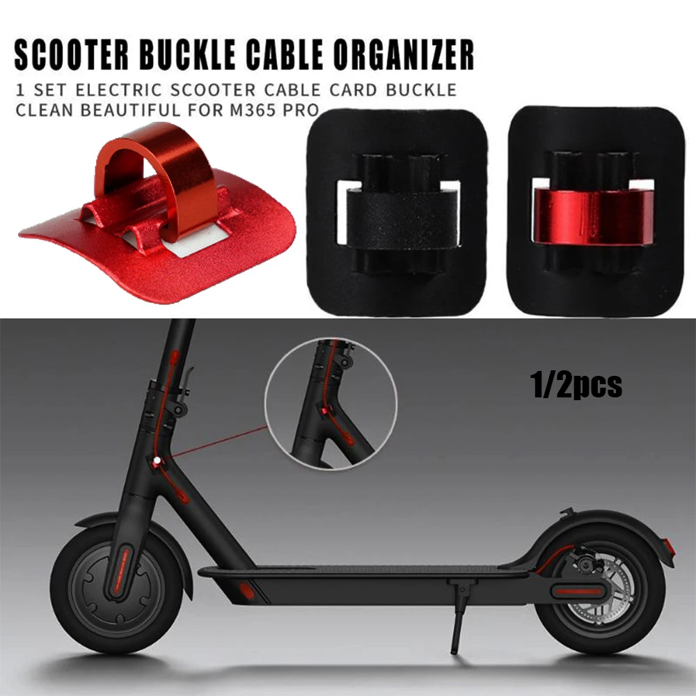 Scooter Accessoires pour Xiaomi//mijia M 365 /& Pro Câble Cravate Boucle Câbles Organisateur