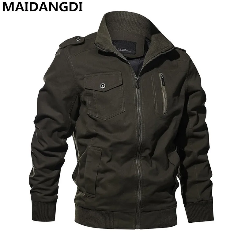 

Jackets For Men Plus Size M-6XL 2020 Spring Autumn Tactical Military Jacket Force Pilot Flight Bomber Jackets Motorcycle Coats