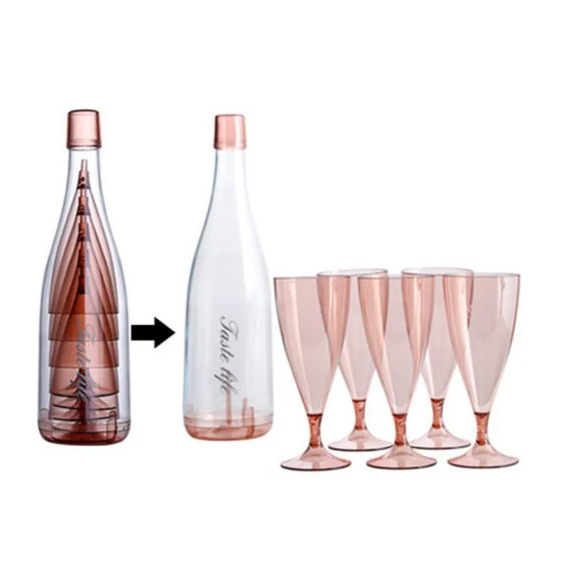 6 шт. бокал для шампанского, прозрачный пластик, элегантный капризный коктейль, бокал для шампанского, бокал для холодного напитка, Свадебный Бокал для вина, Прямая поставка