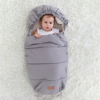 

Baby Sleeping Bag Envelope For Winter Warm Thick Sleeping Bag Baby Stroller Bag For Diaper Changing Infant Footmuff Waterproof