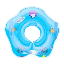LERVANLA – anneau de cou gonflable pour nouveau né, équipement de natation à Double Airbag 
