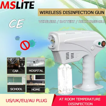 

novedades 2020 wireless sterilizer mist spray gun mini fog machine atomizing sterilizing gun machine
