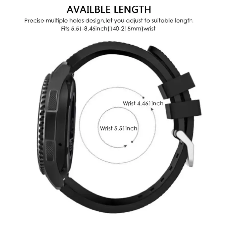 Prouct gear S3 ремешок для samsung Galaxy ремешок силиконовый ремешок для часов браслет huawei часы GT ремешок S3