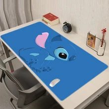 

Stitch Mouse Pads Anime Mat Pad Xxxl Desk Accessories Carpets Pc Gaming Mats for Cheap Laptop Gamer Office Carpet Deskmat Sexy