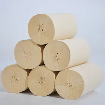

4 Layers 35 Rolls Coreless Roll Paper Tissue Bathroom Toilet Paper Bathroom Kitchen Coreless Roll Paper Tissue
