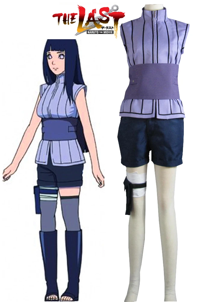 The Last Hinata Hyuga Ninja Uniform Cosplay Costume Custom Made Cosplay Costume Uniform Cosplayninja Uniform Aliexpress