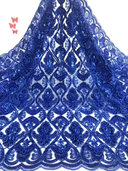 

newcoming african net tulle lace rope embroidered african french lace fabric for women party dress good quality JIAJIAOC123