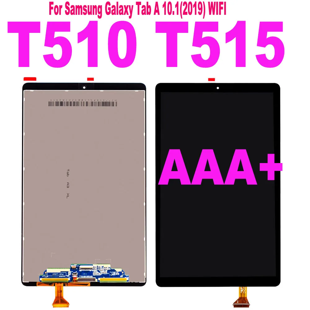 

For Samsung Galaxy Tab A 10.1 2019 wifi SM-T510 T515 T517 T510 LCD Display Touch Screen Digitizer Sensor Assembly T510 LCD Parts