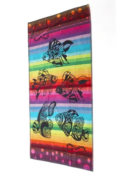 

Egyptian beach towel 100% cotton model aquarium