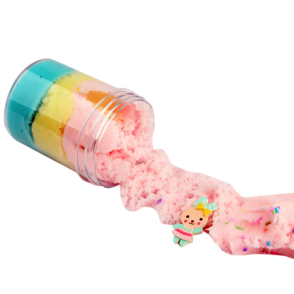 Rabbit Fluffy Cloud Slime Stress Relief Toys Charms Slime Fluffy Light Soft Polymer Scented Sludge Toy #B