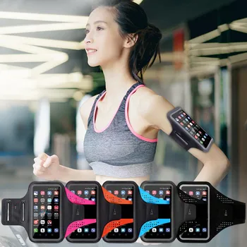 

Portable Simple Style Men Women Arm Package Sports Gym Running Jogging Armband Arm Band Bag Holder Case Cover For Cell Phone
