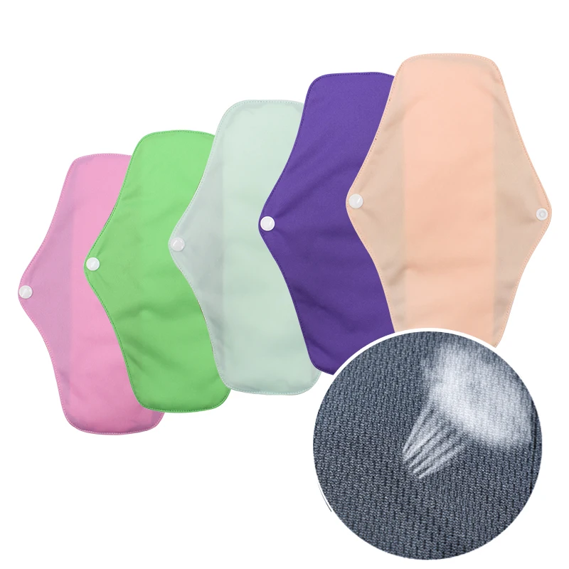 5PCSDailyReusableWashableHygieneMenstrualPadsGasketsFor