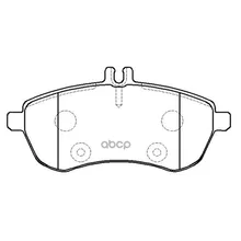 Ckbz-55_колодки Дисковые Передние! Mb W204 1.8-2.3 07 Ctr Ckbz55 Ctr арт. CKBZ55