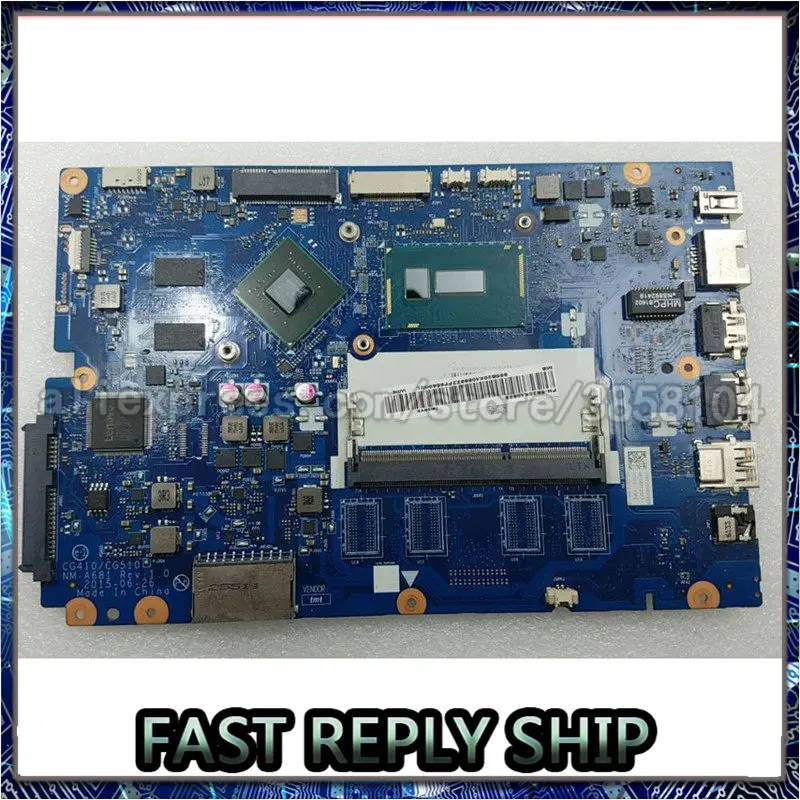 Материнская плата для ноутбука Lenovo Ideapad 100-15IBD 100 15IBD CG410 CG510 NM-A681 процессор i5-5200U i5 5200U