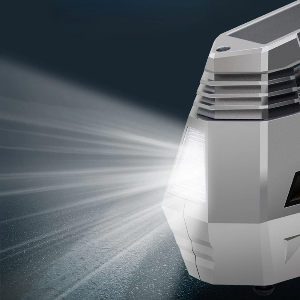 Портативный воздушный компрессор шин насос для автомобильных покрышек с цифровым манометром(150 Psi 12V Dc), яркий аварийный фонарик