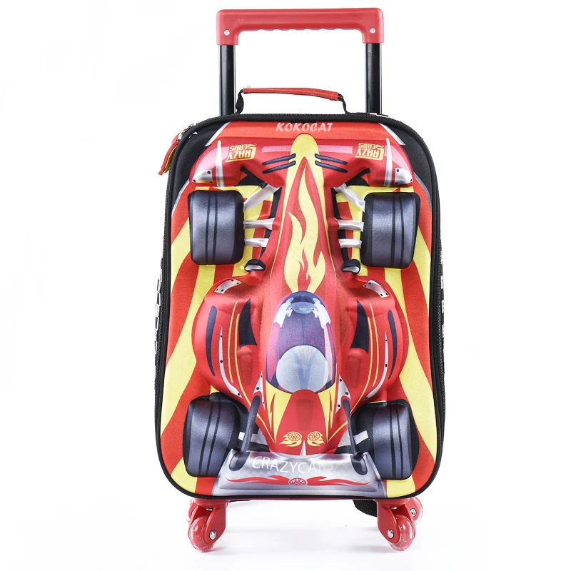 Bag School-Trolley Car-Bags Bookbag Teens Boys Children Koko Cool Cartoon Cat for Student-Bag
