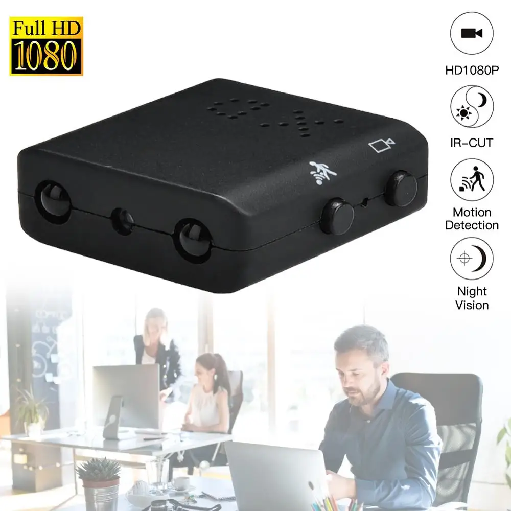 

HD 1080P DV Wifi Mini Camera XD IR CUT Camcorder Infrared Night Vision Camera Video Recorder Motion Detect Micro Cam audio sound