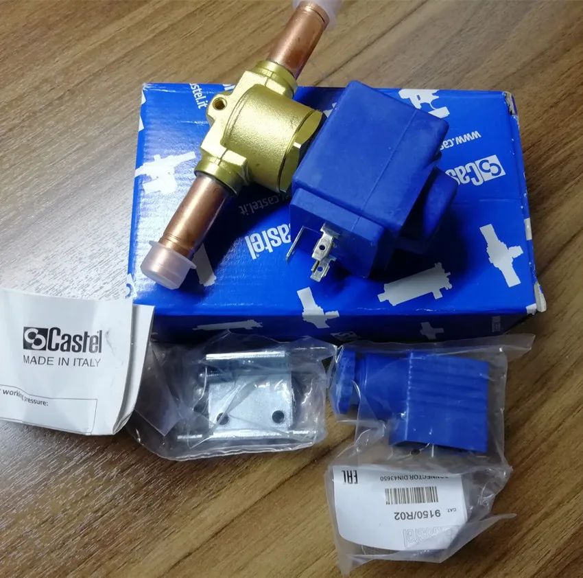 Оригинальный итальянский Соленоидный клапан CASTEL + монета 1068/3A6 220 В новая