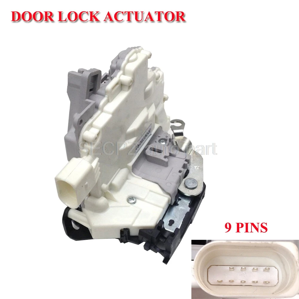 Привод защелки дверного замка левый передний FL 1P1837015 1P1 837 015 для VW Eos Seat Leon Altea XL Toledo
