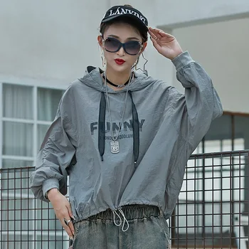 

Stylish Tops Spring 2019 Korean Style Clothes Women Student Hoodies Womens Hooded Sweatshirts Punk Pullovers Autumn LT331S30