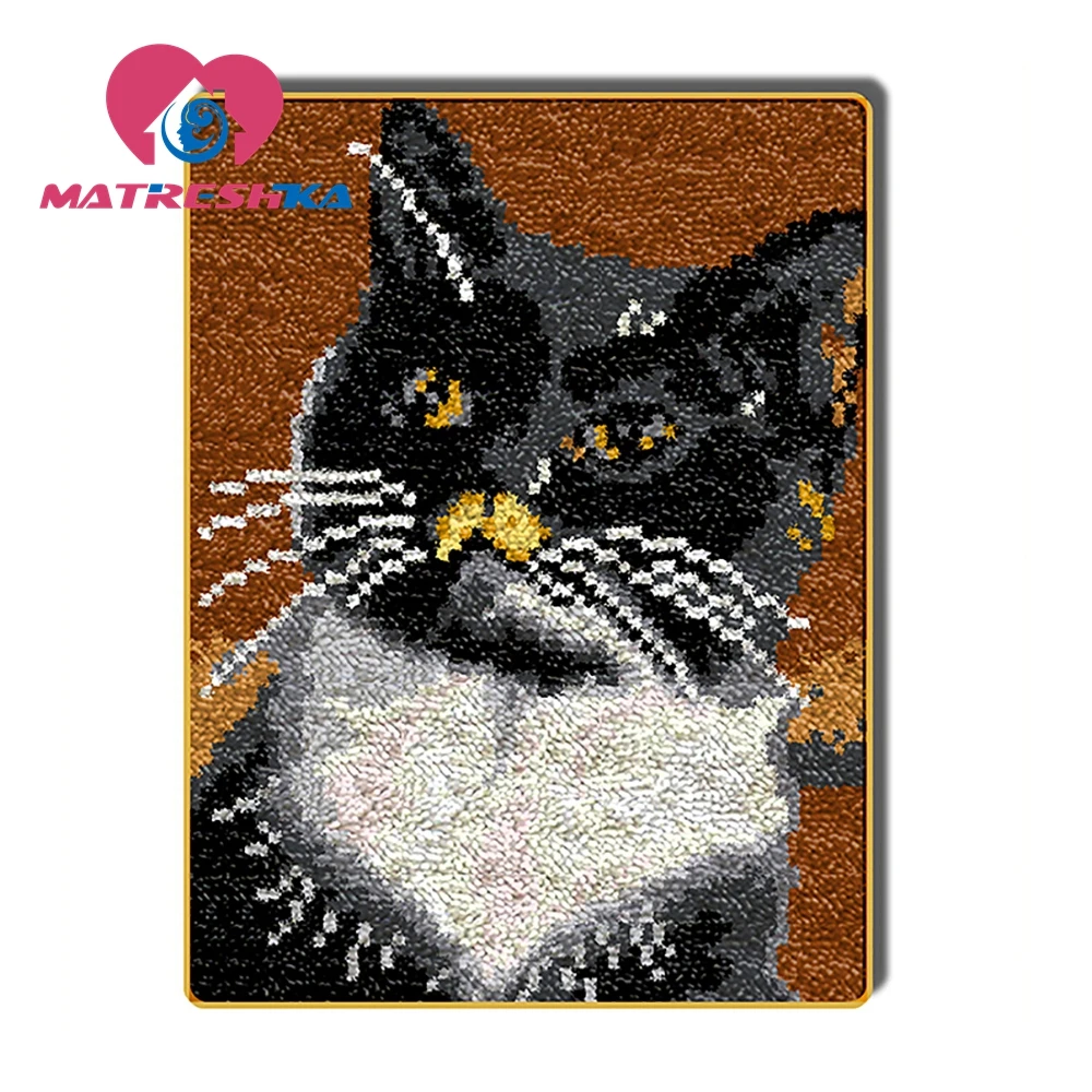 Набор для вышивки ковровых изделий ковер с защелкой рукоделия творчества