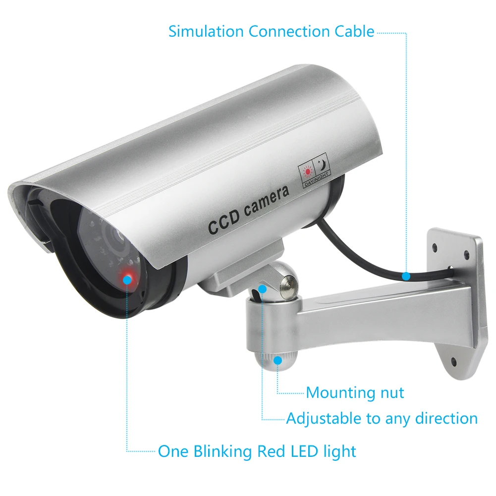 Новинка 2019 поддельные цилиндрические камеры видеонаблюдения наружный