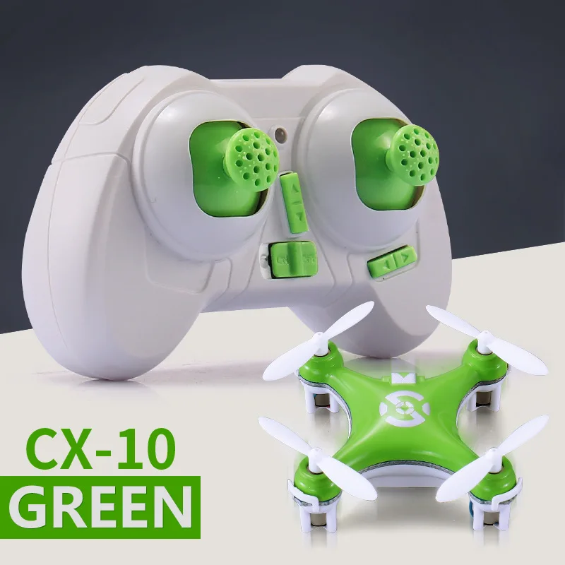 CX-10 RC Drone Pocket 4CH Mini 6 Axis Gyro Helicopter Toys Quadcopter Switchable Controller/3D Flip Headless Mode | Игрушки и хобби