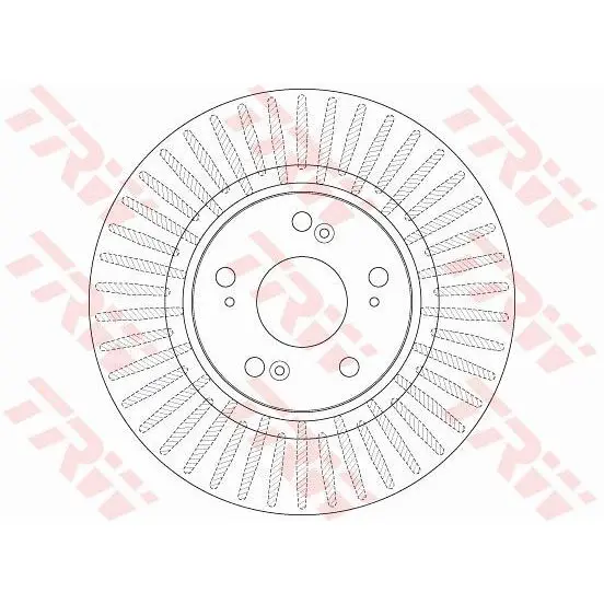 Диск тормозной HONDA ACCORD 2.0-2.2 08- передний вент.D=296мм. T