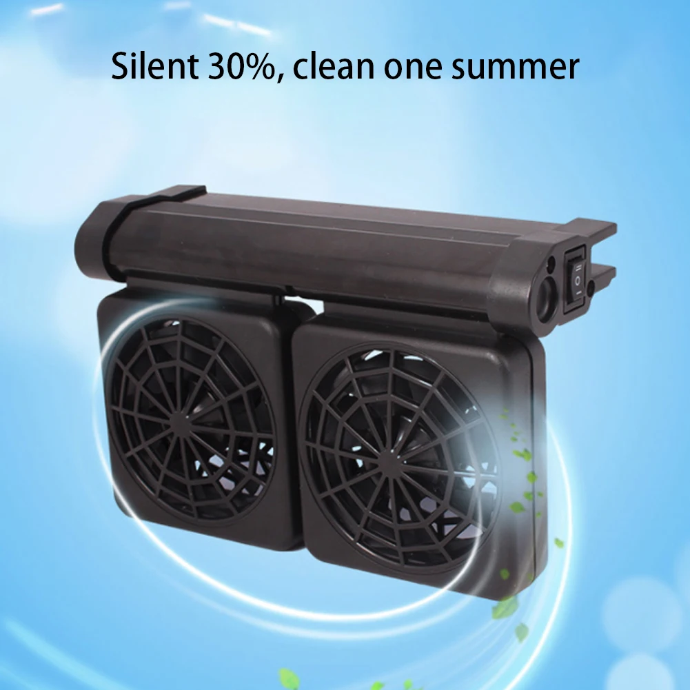 Fish Tank Fans Aquarium Accessories Cooling Fansfans For Coral Reef Tank2control Ways Temperature | Дом и сад
