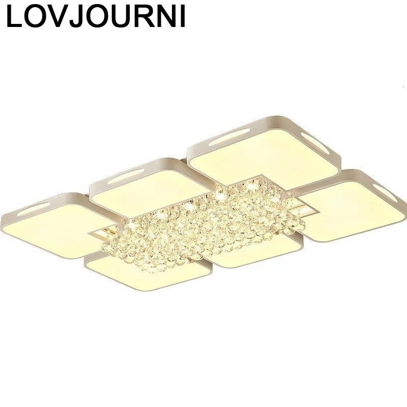 

Deckenleuchte Plafon Lampen Modern Lighting Fixtures Crystal Led Living Room Light Lampara Techo Luminaria De Teto Ceiling Lamp