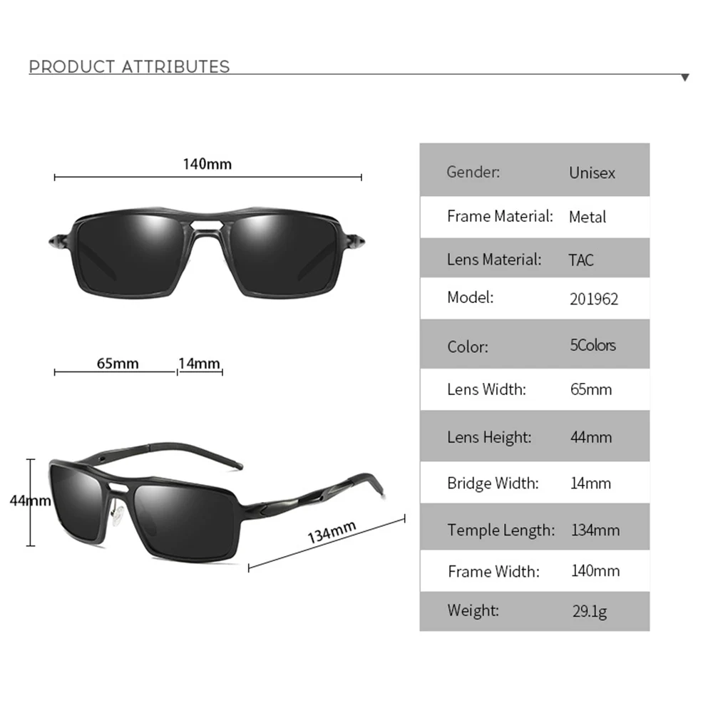 Al-mg сплав спортивные женские мужские поляризованные солнцезащитные очки поляризованные зеркальные солнцезащитные очки на заказ близорукость минус линзы по рецепту от-1 до-6