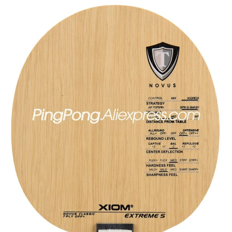 Лезвие для настольного тенниса XIOM Extreme S Cypress оригинальная ракетка пинг понга