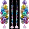 7/19 Led Tube porte-ballon ballons support colonne Eid ballon adulte enfants fête d'anniversaire bébé douche décoration de mariage fournitures ► Photo 1/6