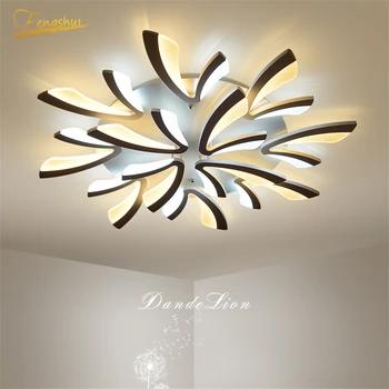 

Postmodern LED Lamp Dandelion Ceiling Chandelier Lighting Loft Living Bedroom Ceiling Lamp Indoor Decor Loft Restaurant Fixtures