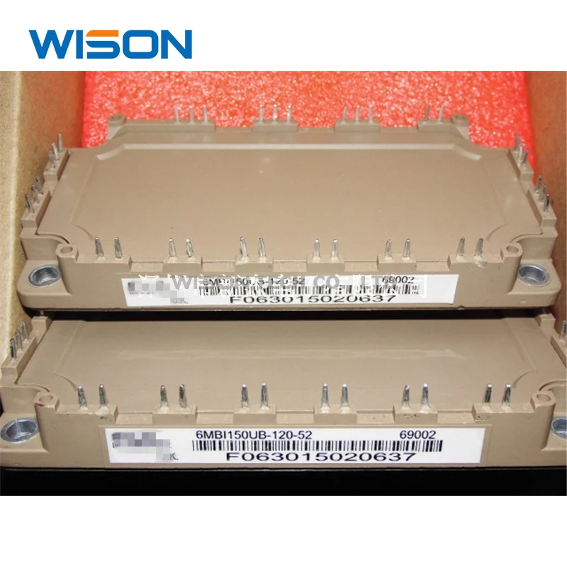 Módulo Original 6mbi75u2a060 6mbi75u2a-06050 6mbi100u2b-060 6mbi150u2b-060 6mbi150ub120-52 6mbi150ub-120-02 Novo