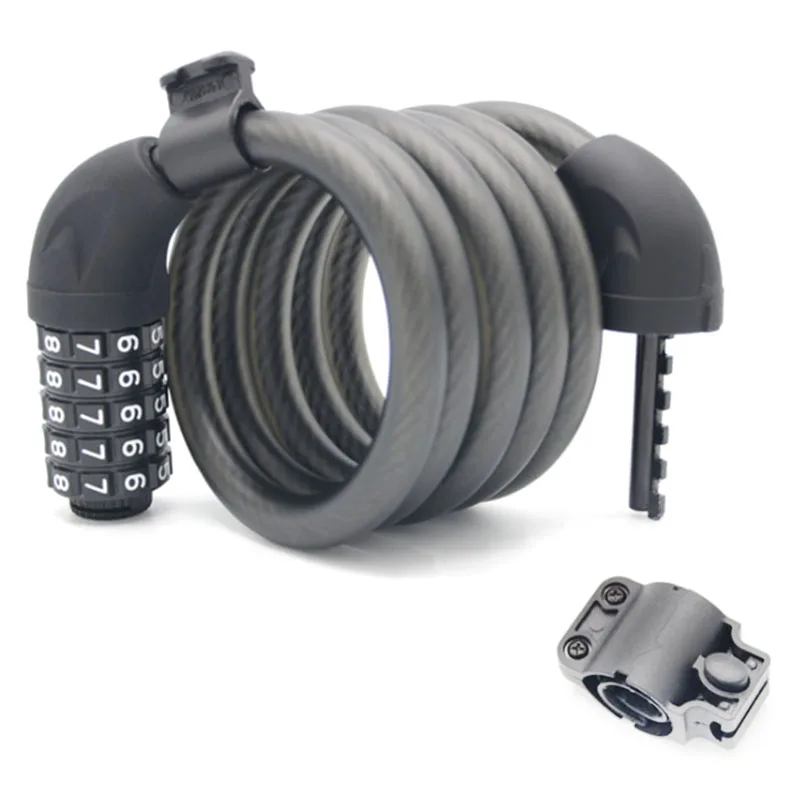 Bicycle Lock Bicycle Lock Cable Five Digit Code Lock Combination
