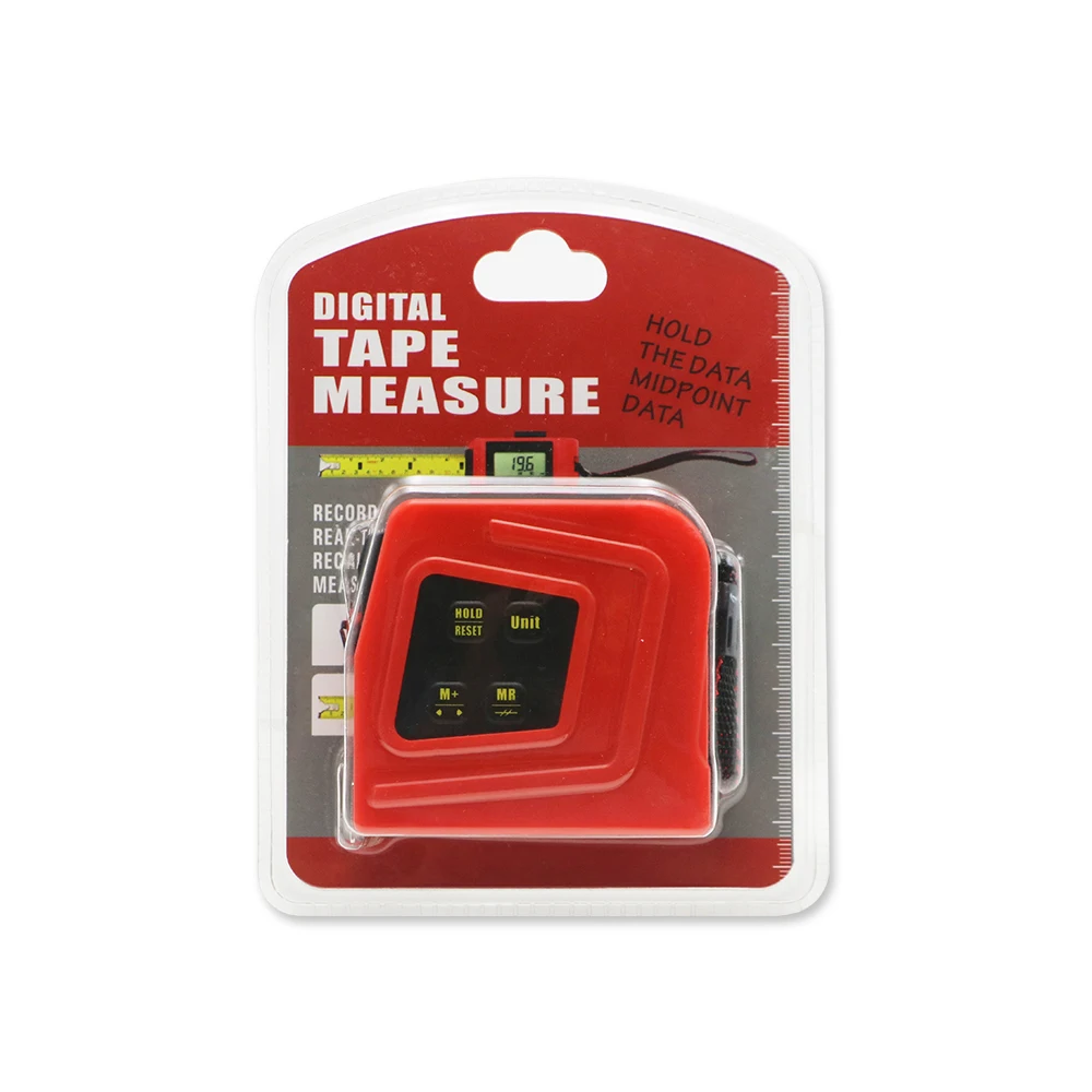 

High Quality LCD Digital Measure Tape 5M Tape Measure Convenient Retractable Tape for Measuring