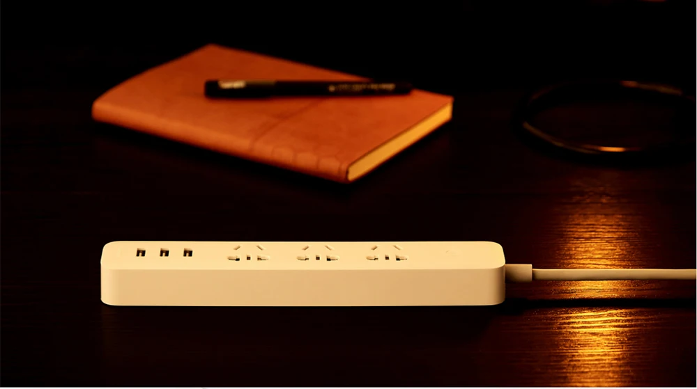 Xiao mi Qing mi умный дом электрическая розетка Wifi приложение беспроводной пульт дистанционного управления 3 порта 3 USB розетка