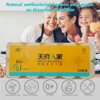 

Rolls Soft Toilet Paper Tissue 3-layers Household Rolling Paper Without Adjunct Non-smell Home Bathroom Kitchen Accessorie#G45