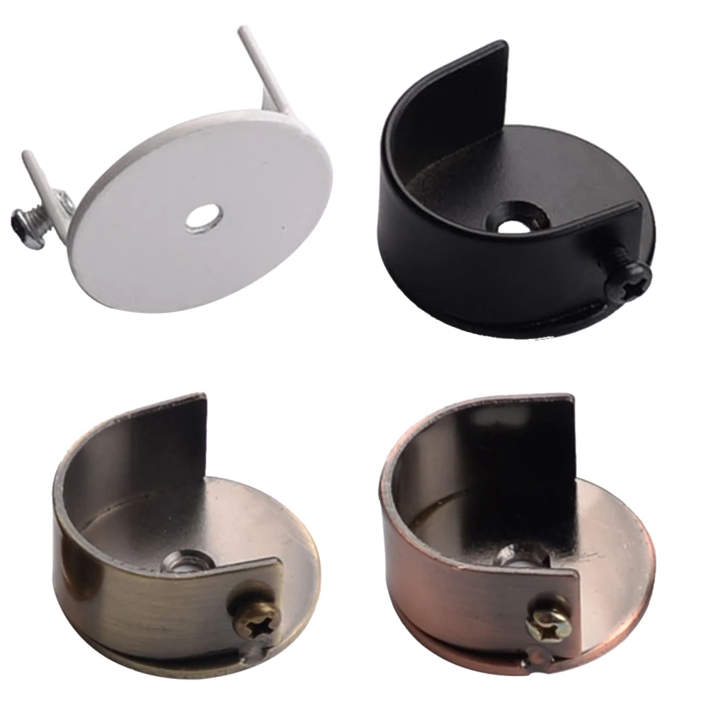 22mm or 28mm Decorative Curtain Pole Mix Match Finials, Window Treatment Supplies Ends Head Caps 