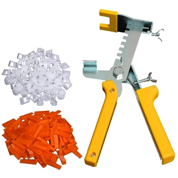 

201Pcs Tile Paving Tool Leveler Push Pliers Auxiliary Wall and Floor Tile Leveler Locator