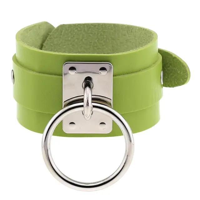 Silver Green Bracele