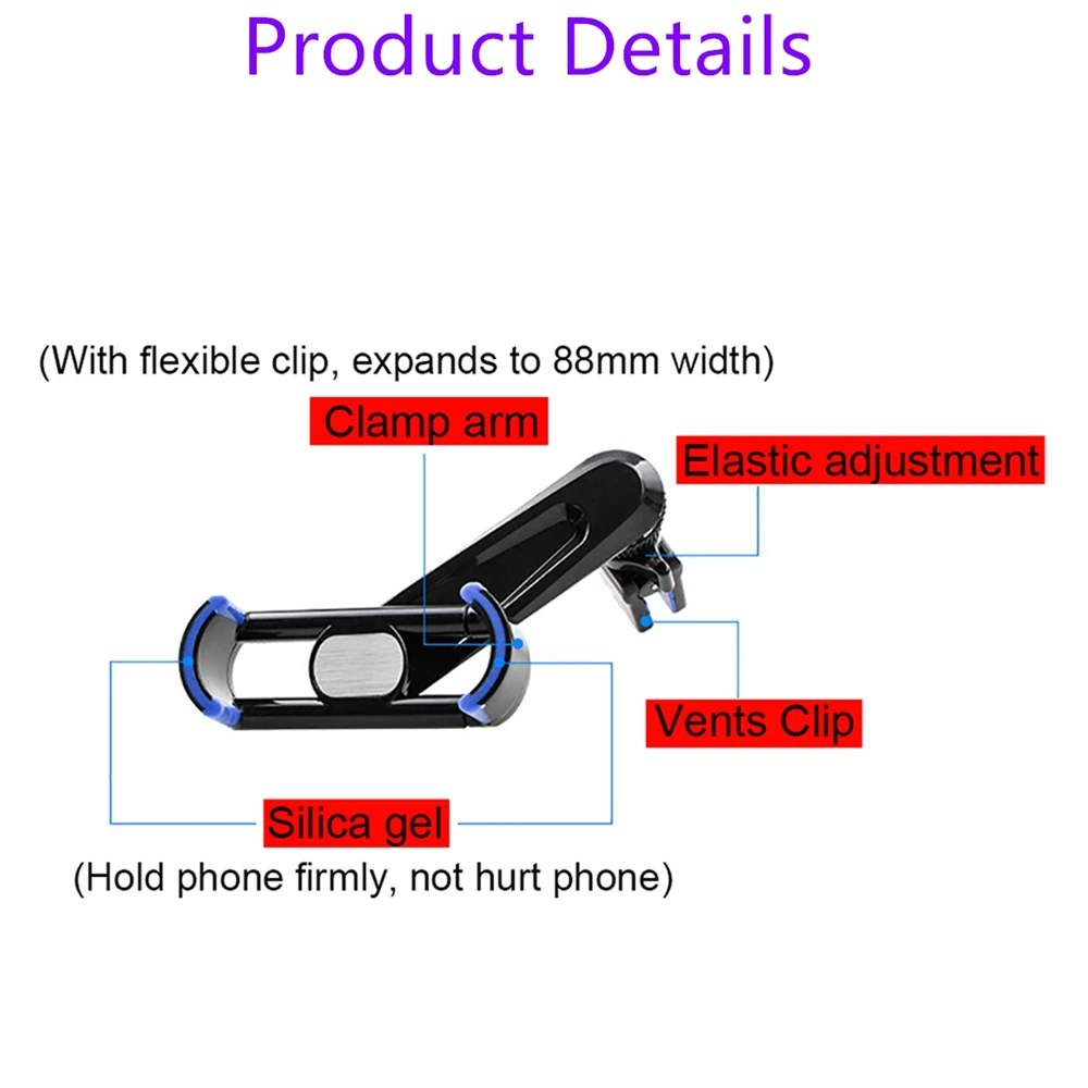 360-Dgree-Rotation-Car-Phone-Holder-Automobile-Air-Vent-Smartphone-Mount-Bracket-Universal-Cell-Phone-Support (3)