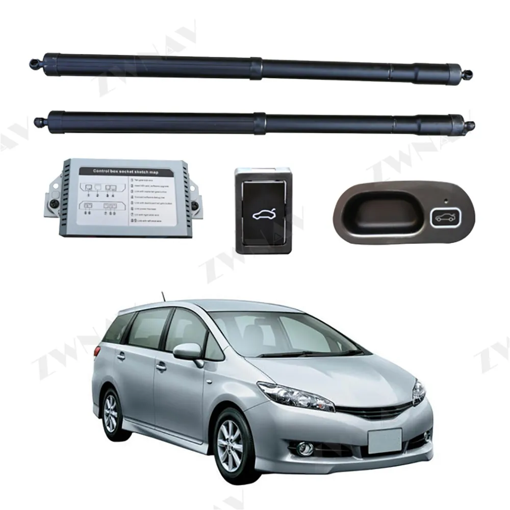 Easy to install Smart Auto Electric Tail Gate Lift for Toyota Wish with Remote Control Drive Seat Button Control
