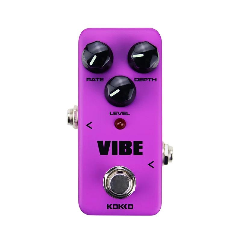 FUV2 мини электрический эффект гитары педаль Vibe Ture Bypass аналоговый поворотный динамик звуковой процессор гитары ra аксессуары