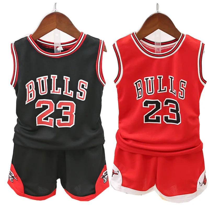 

New Style Children Basketball Clothes Suit Men And Women Child Baby Kindergarten Boy Performance Costume Young STUDENT'S Trainin