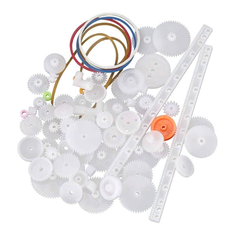 

75 pcs plastic gear rack worm belt worm Single & double