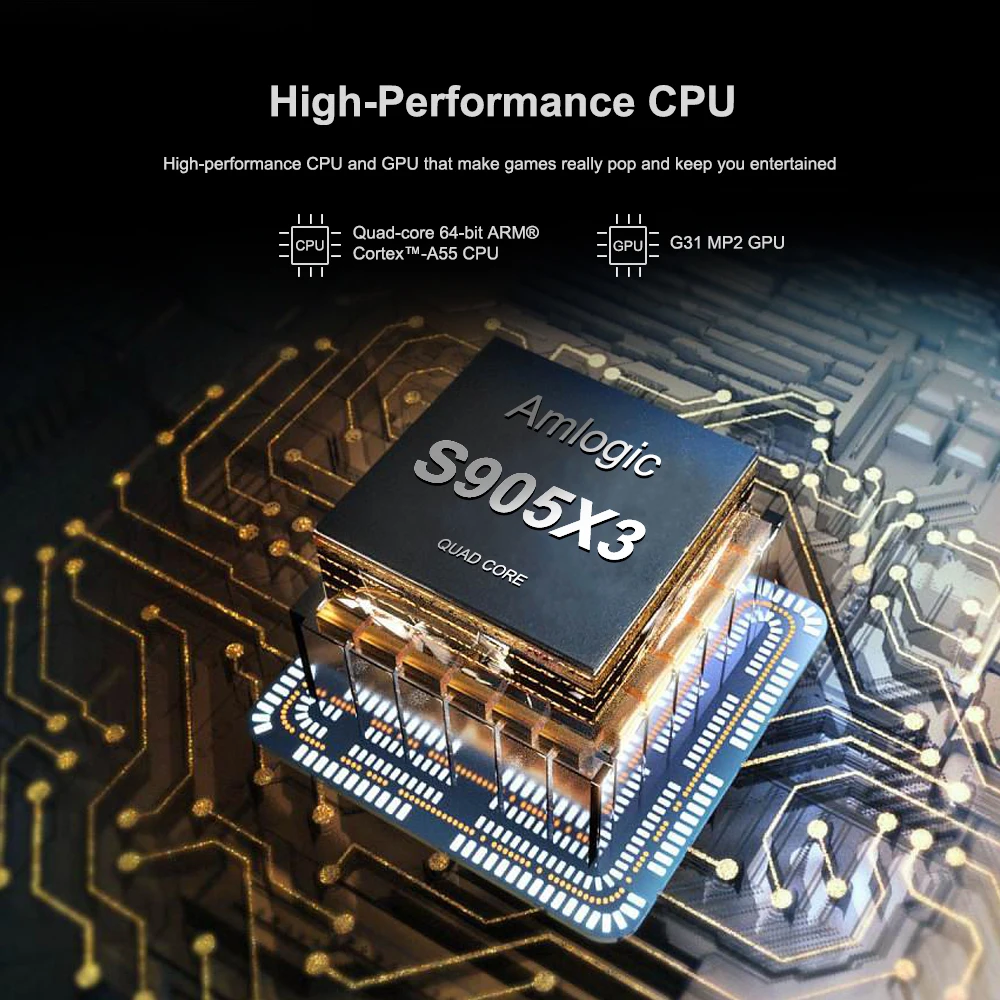 ТВ приставка TOX1 Amlogic S905X3 Android 2020 4 + 32 ГБ 9 0 ГГц Bluetooth 2 4K|ТВ-приставки и медиаплееры| |